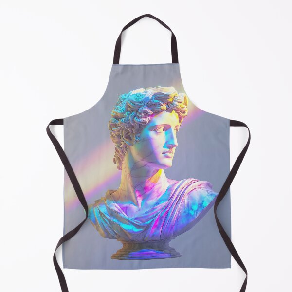 Item preview, Vaporwave Marble Bust, 3d Render, Vibrant Rainbow Spectrum designed and sold by Checho30.