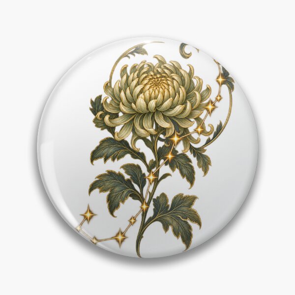 Item preview, Scorpio Zodiac Botanical | Celestial Star Sign Art | Scorpio Birthday Gift designed and sold by Brackenlume Studio.