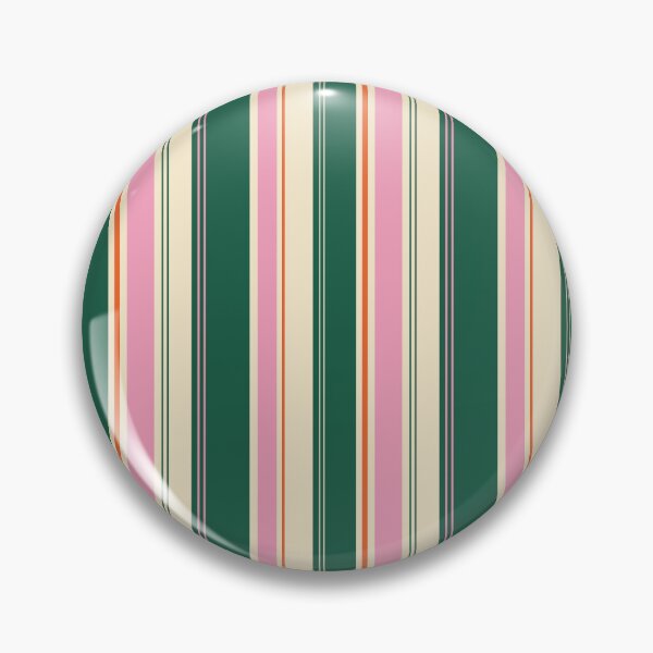Item preview, Forest Green Pink and Orange Stripes designed and sold by AKAYOLO.