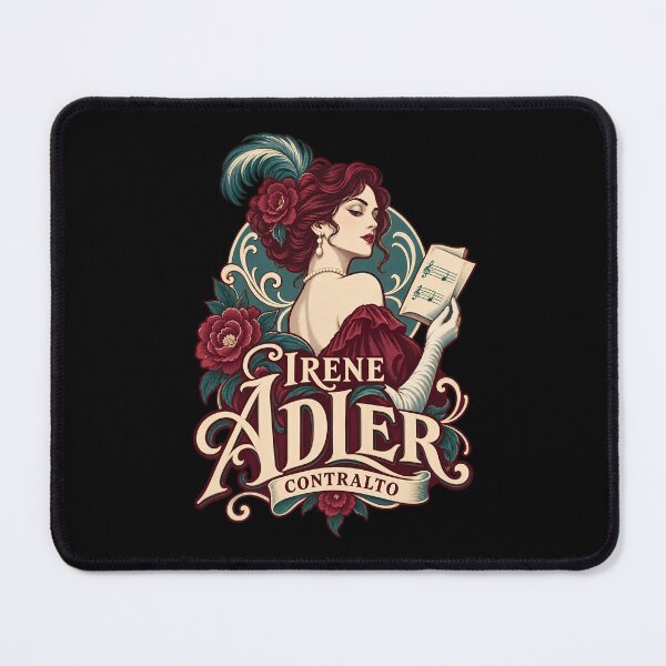Artikelvorschau, Sherlock Holmes: Porträt der Altistin Irene Adler entworfen und verkauft von Fenay Designs.
