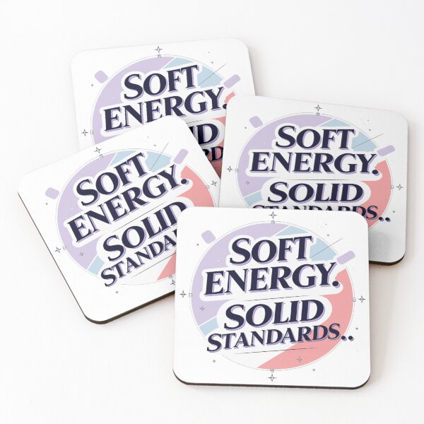 Item preview, Soft Energy Solid Standards. Self Worth, Confidence & Empowerment Quote designed and sold by Aarvya Fashion Club ( A.F.C ).