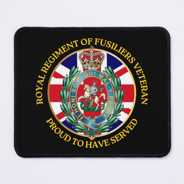 Item preview, Royal Regiment of Fusiliers Veteran Proud to have Served designed and sold by Bootneckstore.