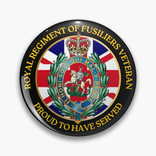 Item preview, Royal Regiment of Fusiliers Veteran Proud to have Served designed and sold by Bootneckstore.