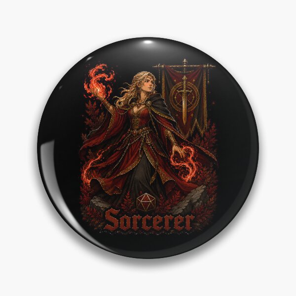 Item preview, Sorcerer RPG class designed and sold by Boardgameo.