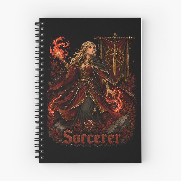 Item preview, Sorcerer RPG class designed and sold by Boardgameo.