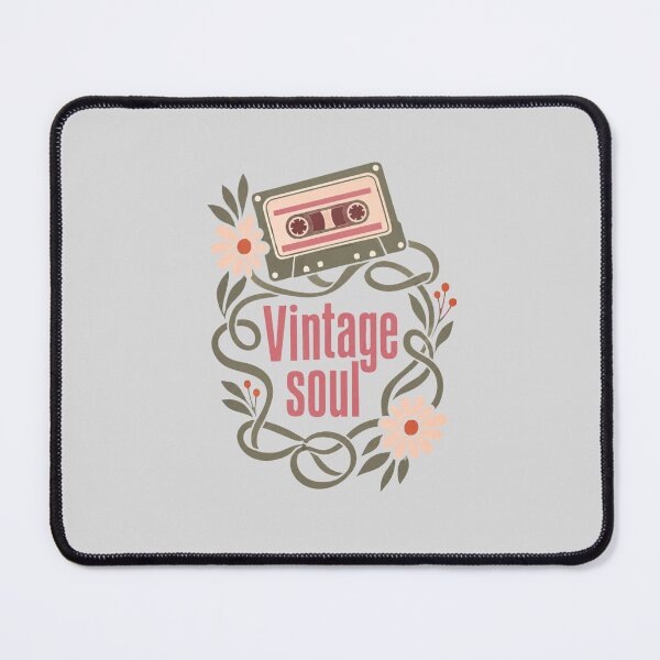 Item preview, Vintage Soul Cassette and Floral Retro Design designed and sold by hattie's.