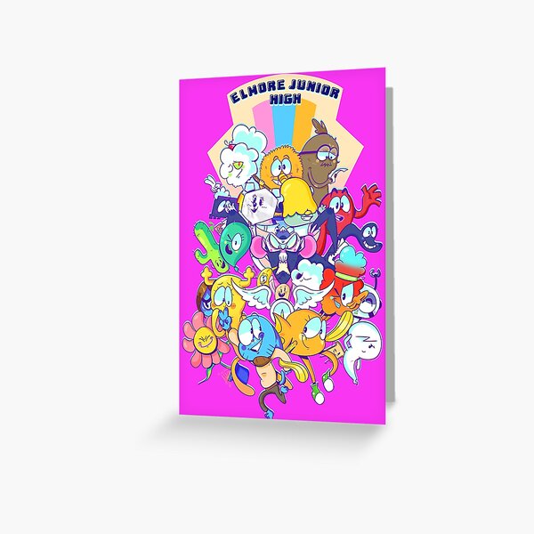 Gumball Family Greeting Card by Cholil Jr