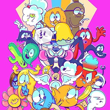 Gumball Family Greeting Card by Cholil Jr