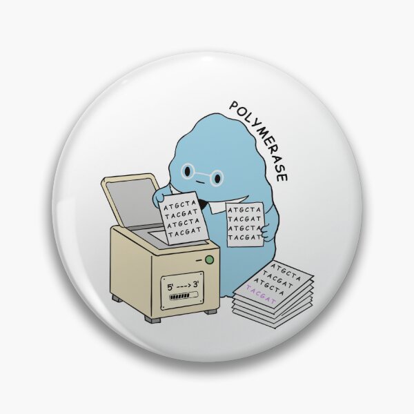 Item preview, Cute DNA Polymerase Copy Machine Operator designed and sold by colonyclub.