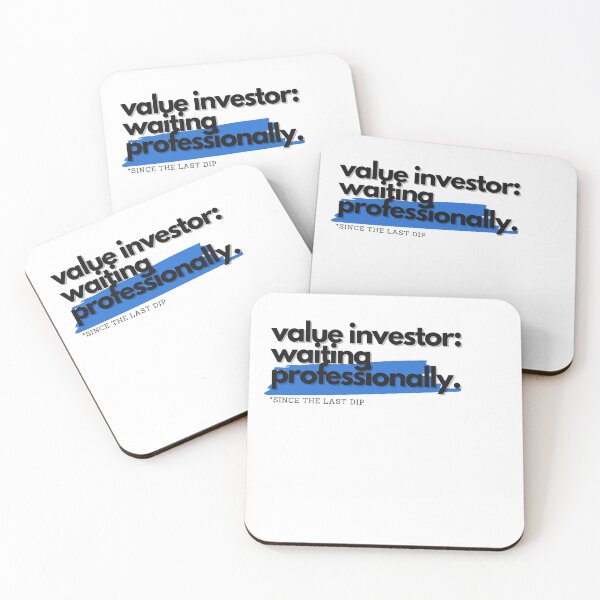 Item preview, Value Investor Waiting Professionally designed and sold by S4PPHIRE-DES1GN.