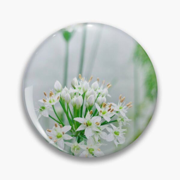 Item preview, Delicate White Garlic Chive Blossoms designed and sold by lucatjang.