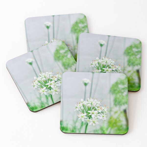 Item preview, Delicate White Garlic Chive Blossoms designed and sold by lucatjang.