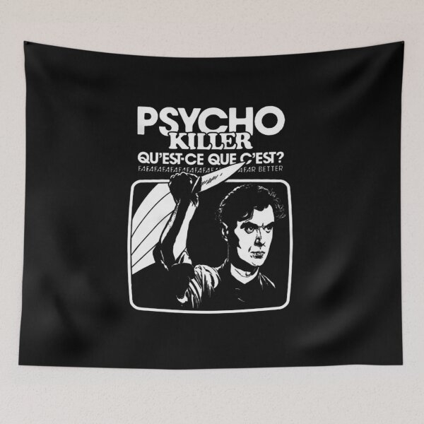 Item preview, Talking Heads - Psycho killer designed and sold by WallHelloStore.