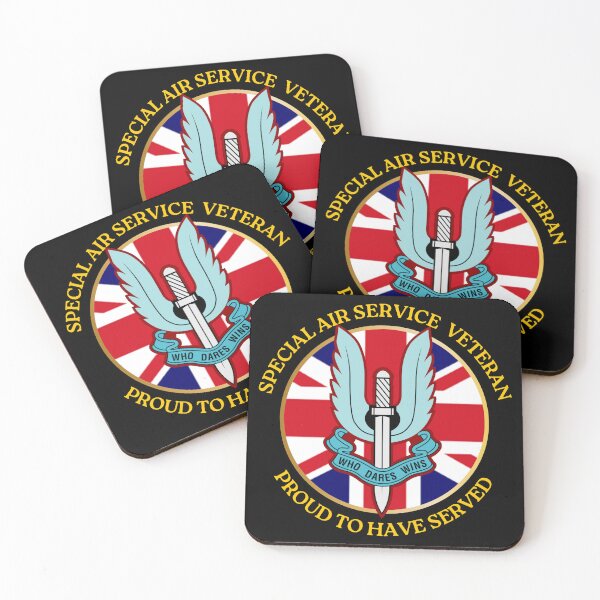 Item preview, Special Air Service SAS Veteran Proud to have Served designed and sold by Bootneckstore.