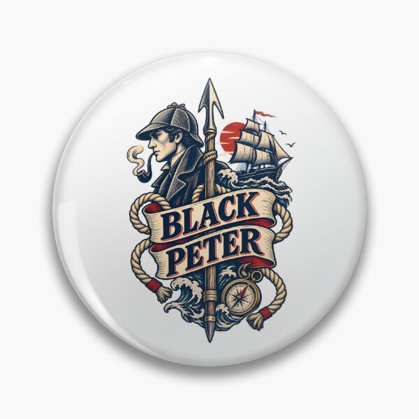 Item preview, Sherlock Holmes: Black Peter Nautical Mystery designed and sold by Fenay Designs.