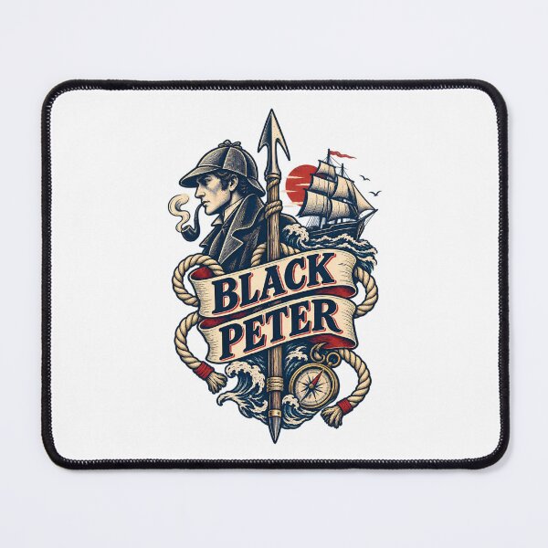 Item preview, Sherlock Holmes: Black Peter Nautical Mystery designed and sold by Fenay Designs.