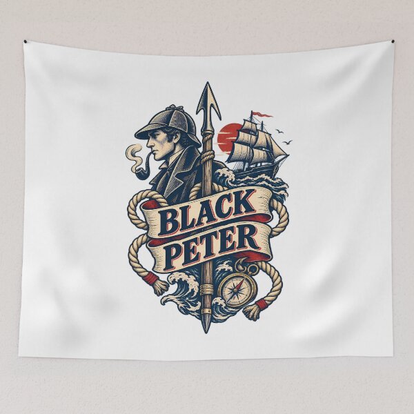 Item preview, Sherlock Holmes: Black Peter Nautical Mystery designed and sold by Fenay Designs.