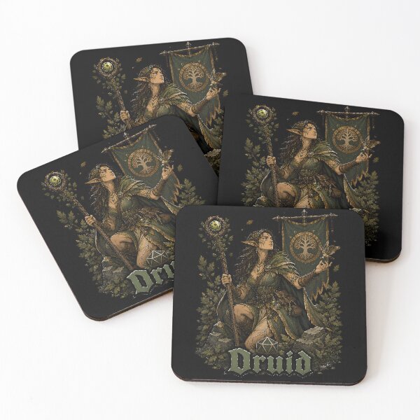 Item preview, Druid RPG class designed and sold by Boardgameo.