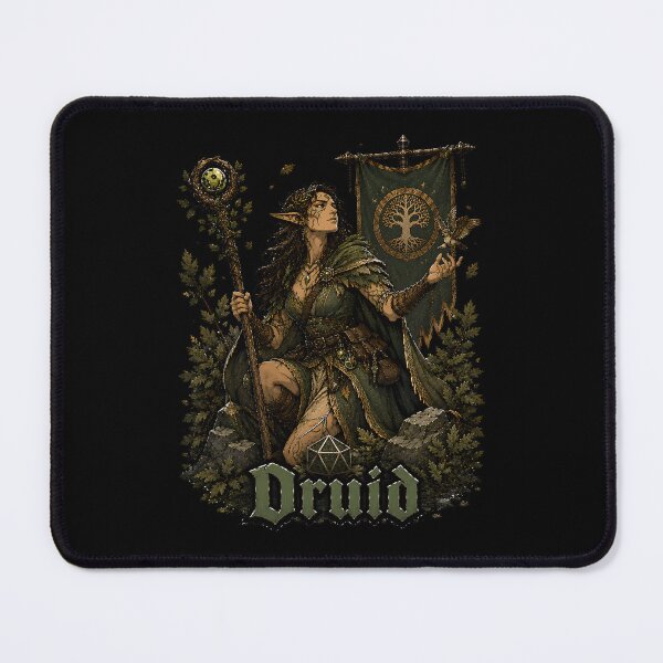 Item preview, Druid RPG class designed and sold by Boardgameo.
