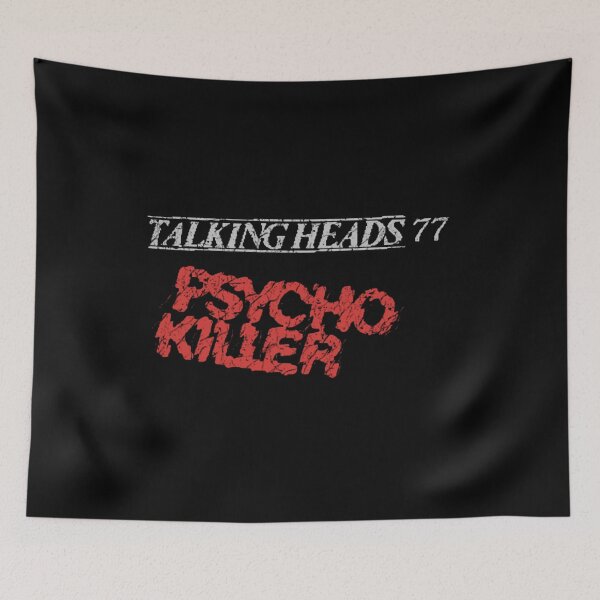 Item preview, Talking Heads Psycho Killer designed and sold by WallHelloStore.