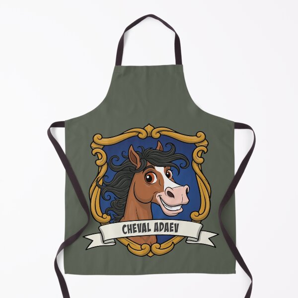 Item preview, The caricature of the Adaev horse in a coat of arms designed and sold by Cheval-de-coeur.