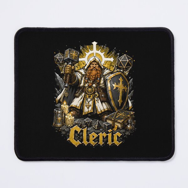 Item preview, Cleric RPG class designed and sold by Boardgameo.
