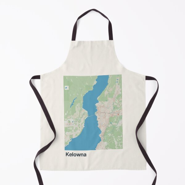 Item preview, Kelowna Minimalistic Map Art designed and sold by MapsNerd.