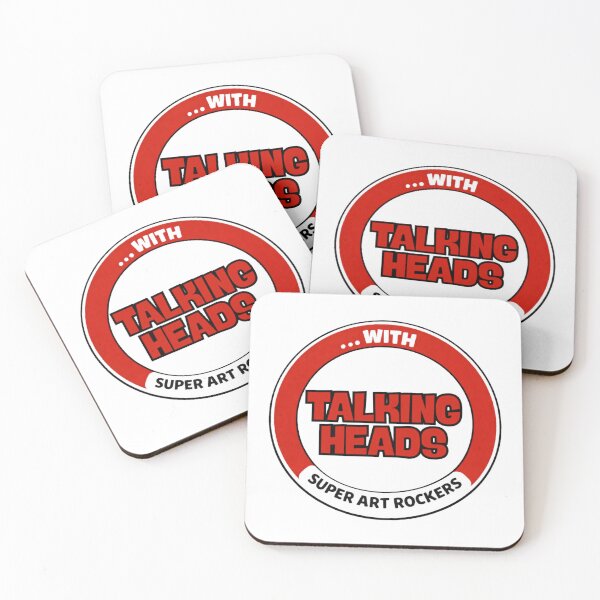 Item preview, Talking heads art rockers designed and sold by WallHelloStore.