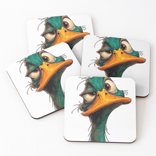 Item preview, Funny, sarcastic, and discontented bird designed and sold by JheiserDesign.