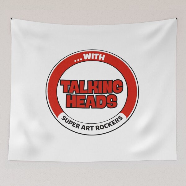 Item preview, Talking heads art rockers designed and sold by WallHelloStore.