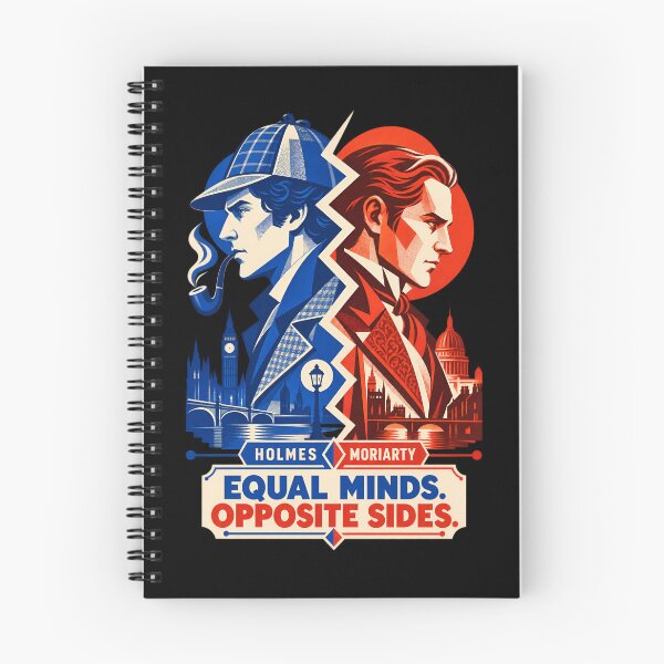 Item preview, Sherlock Holmes vs Moriarty: Equal Minds designed and sold by Fenay Designs.