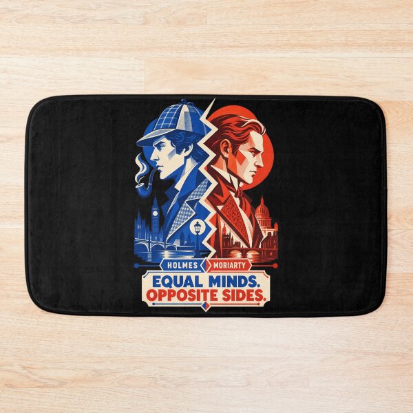 Item preview, Sherlock Holmes vs Moriarty: Equal Minds designed and sold by Fenay Designs.