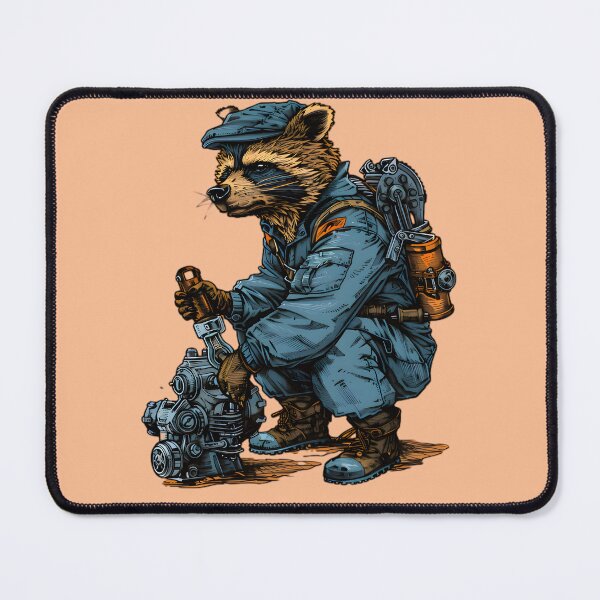 Item preview, Raccoon Mechanic designed and sold by Structure-Blue.