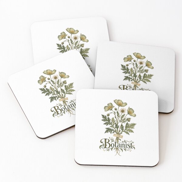 Item preview, Botanist Herbarium | Vintage Botanical Plant Science | Botany Lover Gift designed and sold by Brackenlume Studio.
