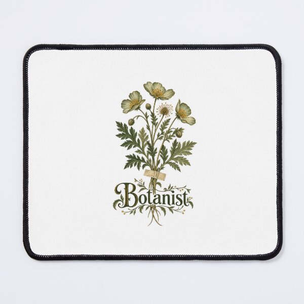 Item preview, Botanist Herbarium | Vintage Botanical Plant Science | Botany Lover Gift designed and sold by Brackenlume Studio.