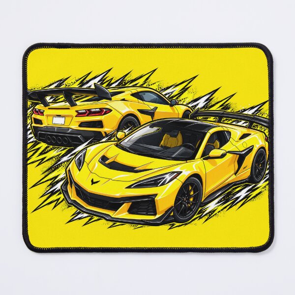 Item preview, Yellow Thunder – American Performance Car Graphic designed and sold by Lacerta-Design.