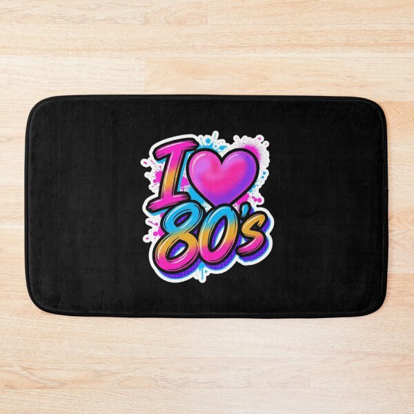 Item preview, I Love 80s Retro Vintage Nostalgia Design designed and sold by Vintage Letter Stickers.