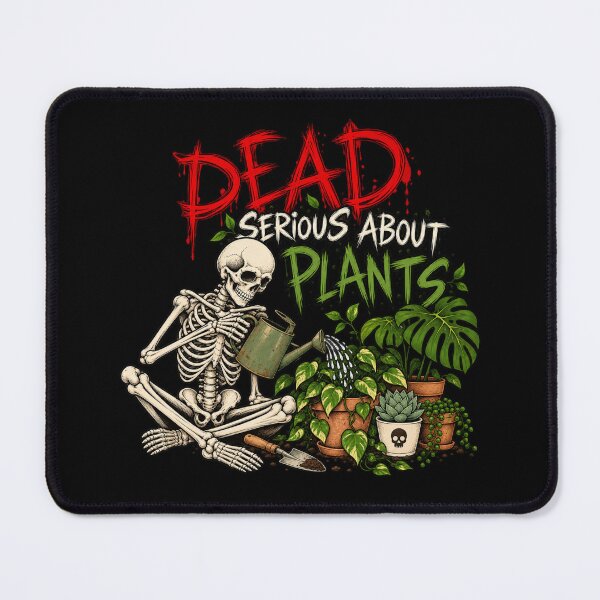 Item preview, Dead Serious About Plants Skeleton Funny Plant Lover designed and sold by selvashop.