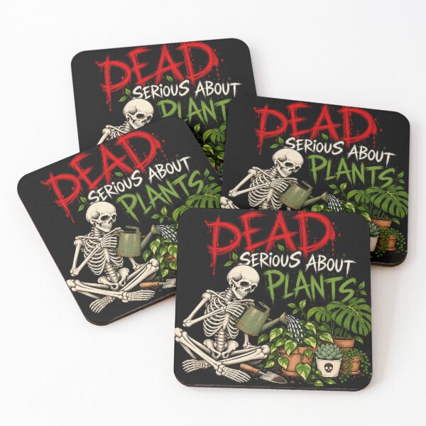 Item preview, Dead Serious About Plants Skeleton Funny Plant Lover designed and sold by selvashop.