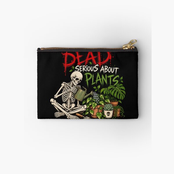 Item preview, Dead Serious About Plants Skeleton Funny Plant Lover designed and sold by selvashop.