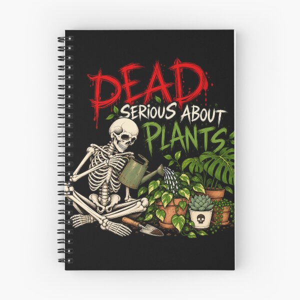 Item preview, Dead Serious About Plants Skeleton Funny Plant Lover designed and sold by selvashop.