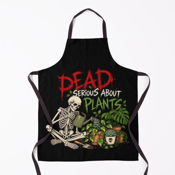 Item preview, Dead Serious About Plants Skeleton Funny Plant Lover designed and sold by selvashop.
