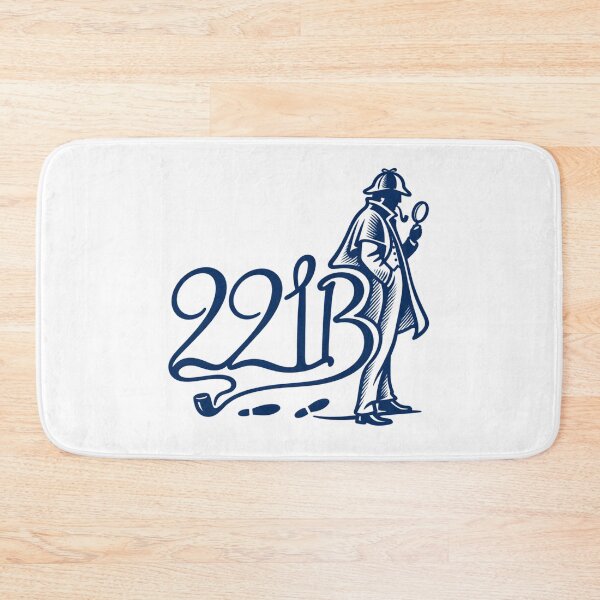 Item preview, Sherlock Holmes: Minimalist 221B Line Art designed and sold by Fenay Designs.