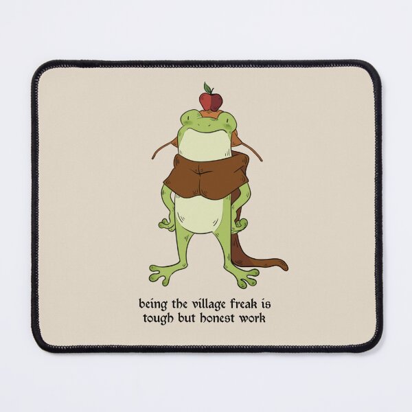 Item preview, being the village freak is tough work designed and sold by BaHumbugi.