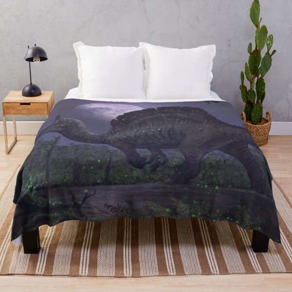 Item preview, Spinosaurus mirabilis and fireflies designed and sold by MarkWitton.