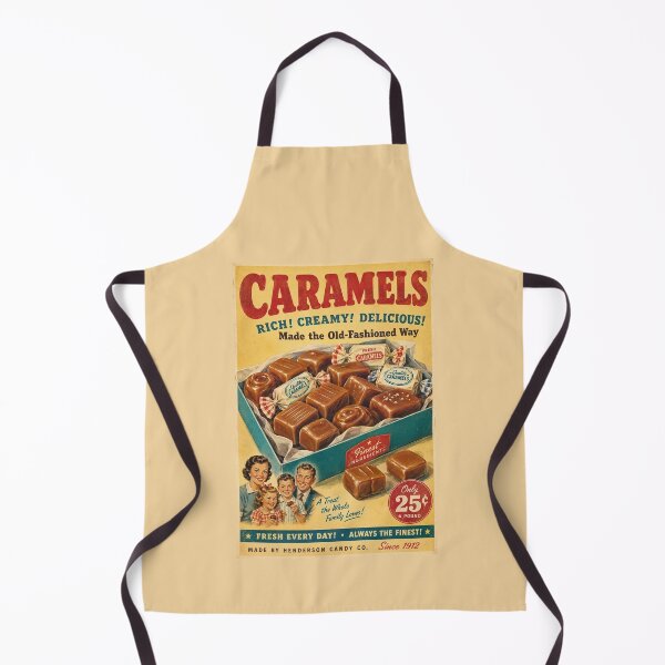 Item preview, Caramels Vintage Poster designed and sold by kawaiistudio.