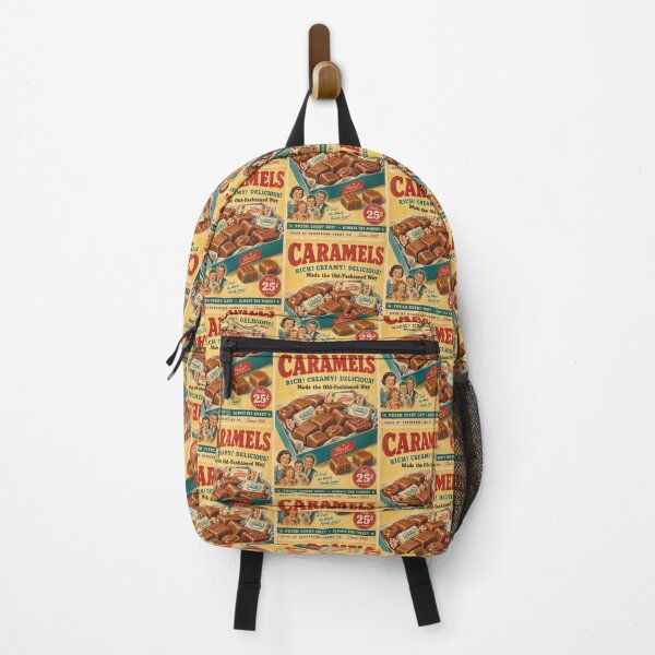 Item preview, Caramels Vintage Poster designed and sold by kawaiistudio.