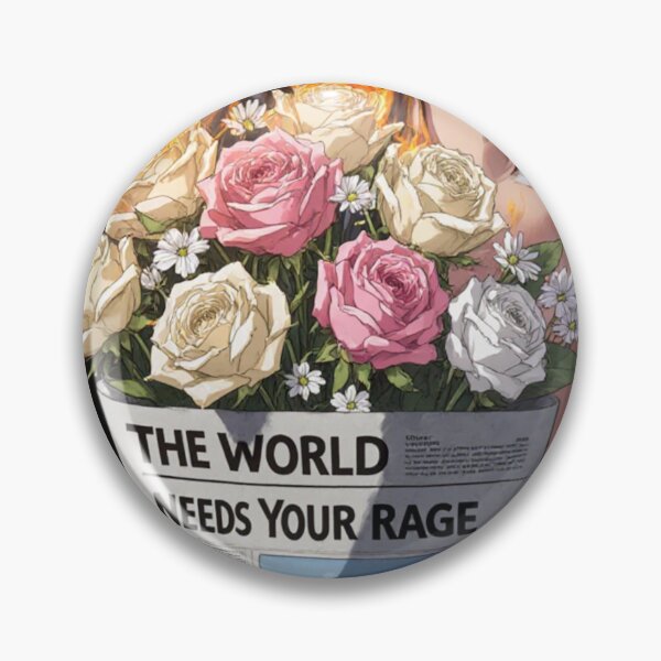 Item preview, The World Needs Your Rage designed and sold by Blom & Co..