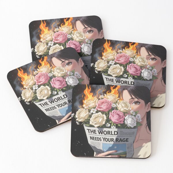 Item preview, The World Needs Your Rage designed and sold by Blom & Co..