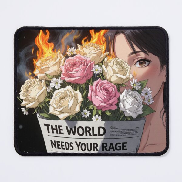 Item preview, The World Needs Your Rage designed and sold by Blom & Co..